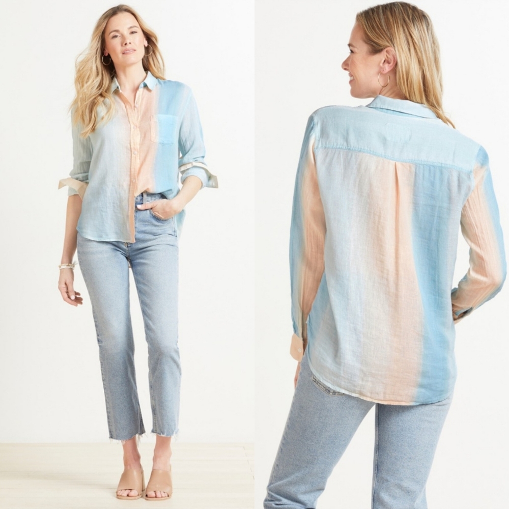 Rails Charli Shirt In Sunset Gradient S. - image 1